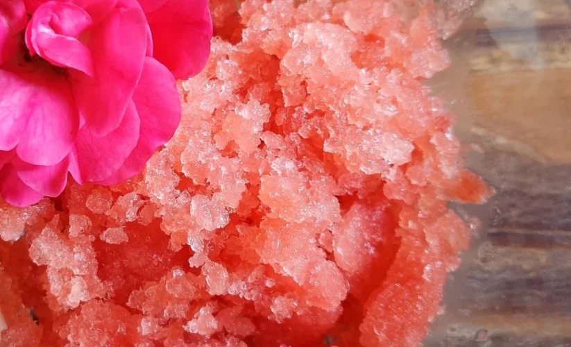 CHILLING WITH ROSES & ANGELS: An Easy Rosewater & Watermelon Granita